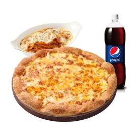 피자헛 (오리지널) 치즈 러버 M+ 리치치즈파스타+ 콜라 1.25L